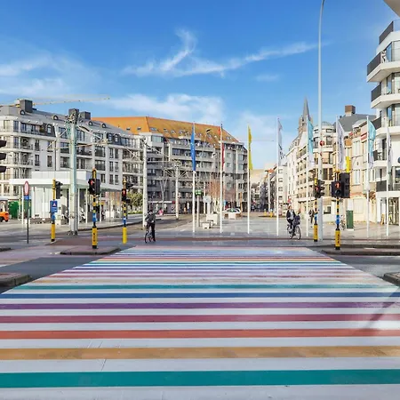 In Belgium Near Seawall & Church, Cleaning Included *