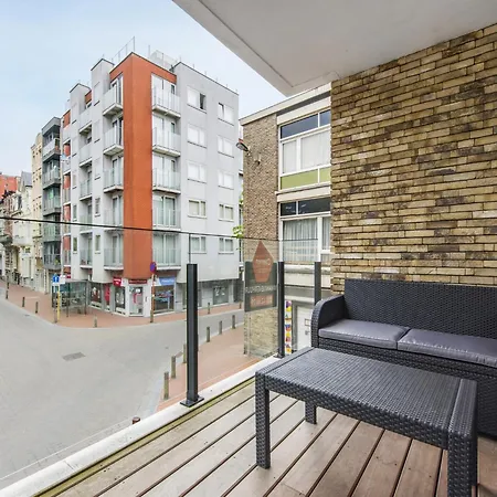 In Belgium Near Seawall & Church, Cleaning Included *