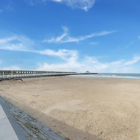 In Belgium Near Seawall & Church, Cleaning Included * Бланкенберге